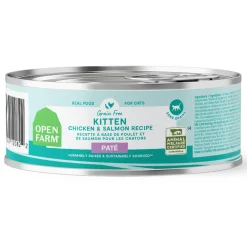 Chicken & Salmon Recipe Pate Kitten Cat Food