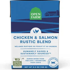 Chicken & Salmon Rustic Blend Adult Cat Food Topper