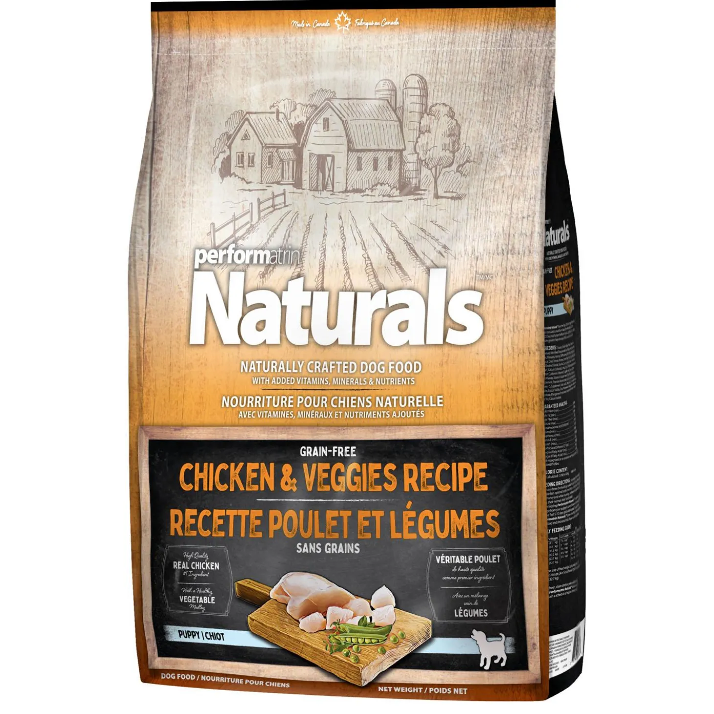 Chicken & Veggies Recipe Puppy Dog Food