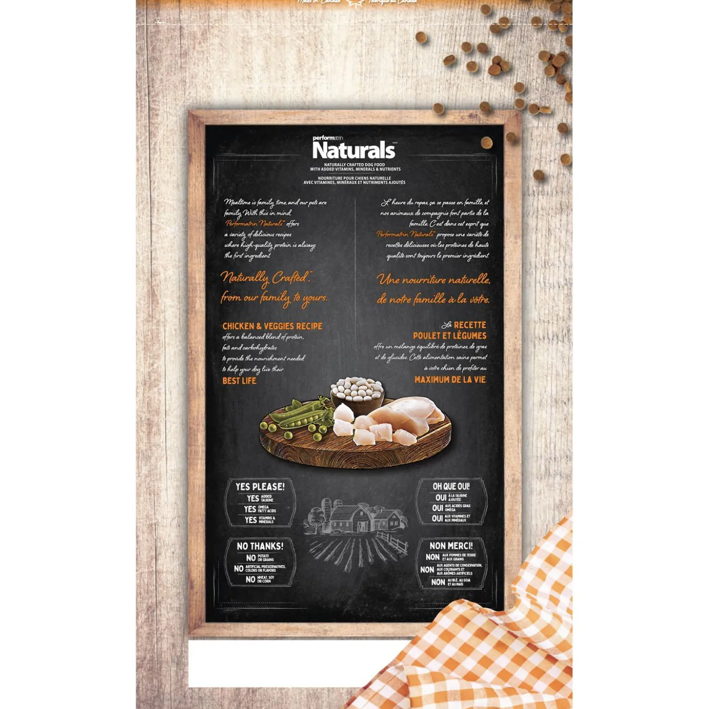 Chicken & Veggies Recipe Puppy Dog Food