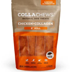 Chicken Collagen 6in Roll Dog Treat