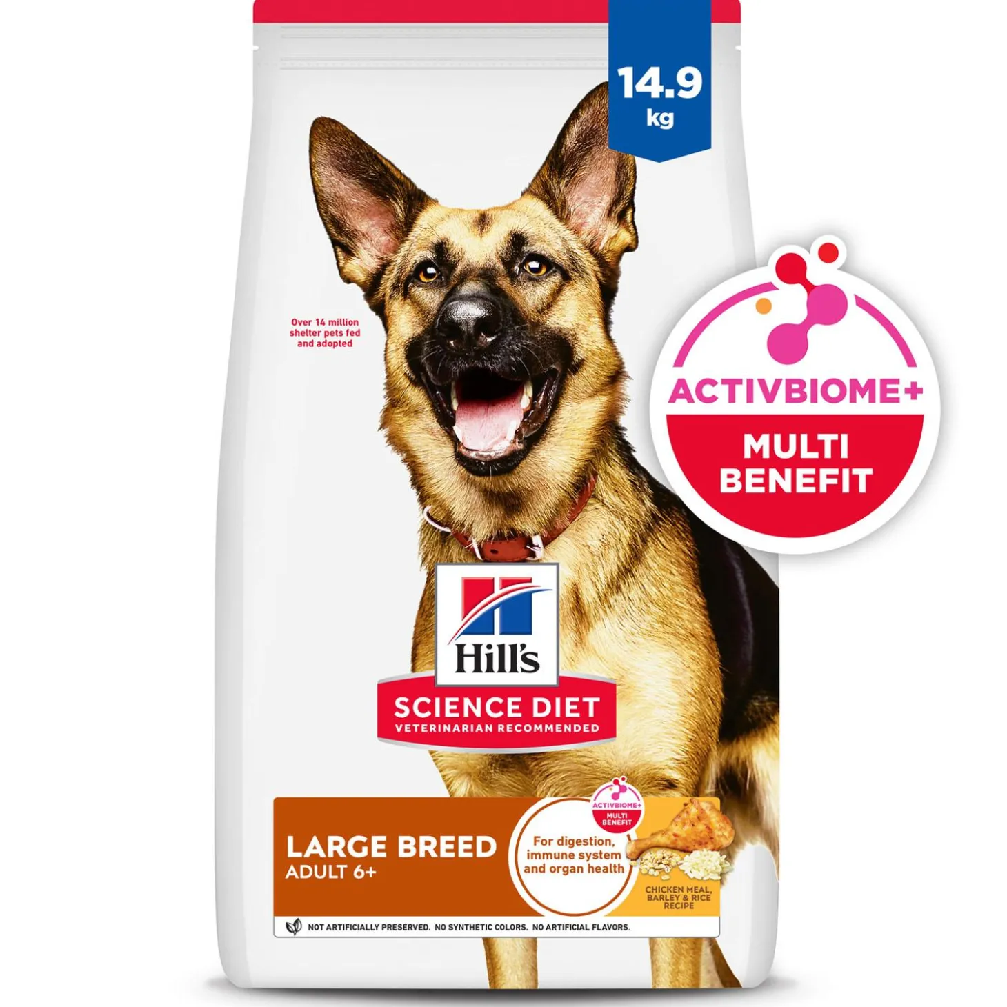 Chicken Meal, Barley & Brown Rice Recipe Large Breed Adult 6+ Dog Food