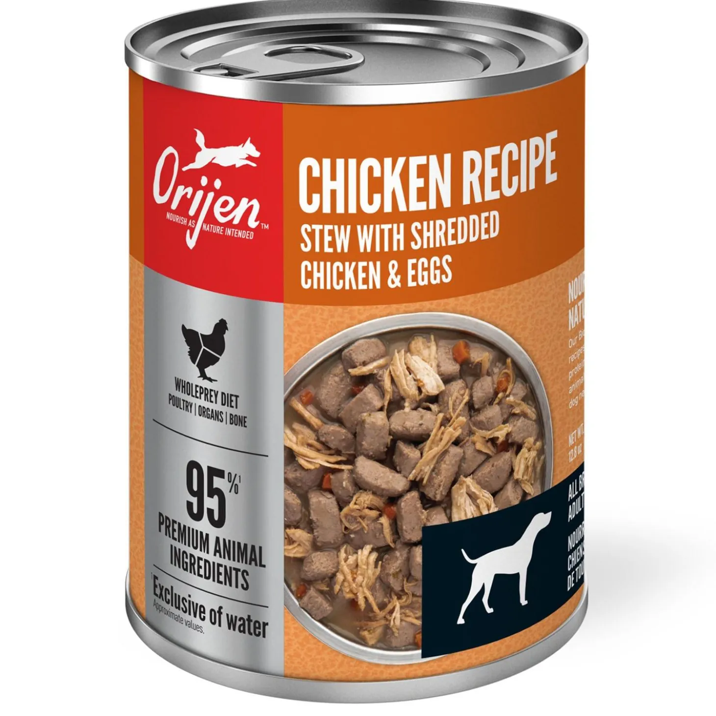 Chicken Recipe with Shredded Chicken & Eggs Dog Food