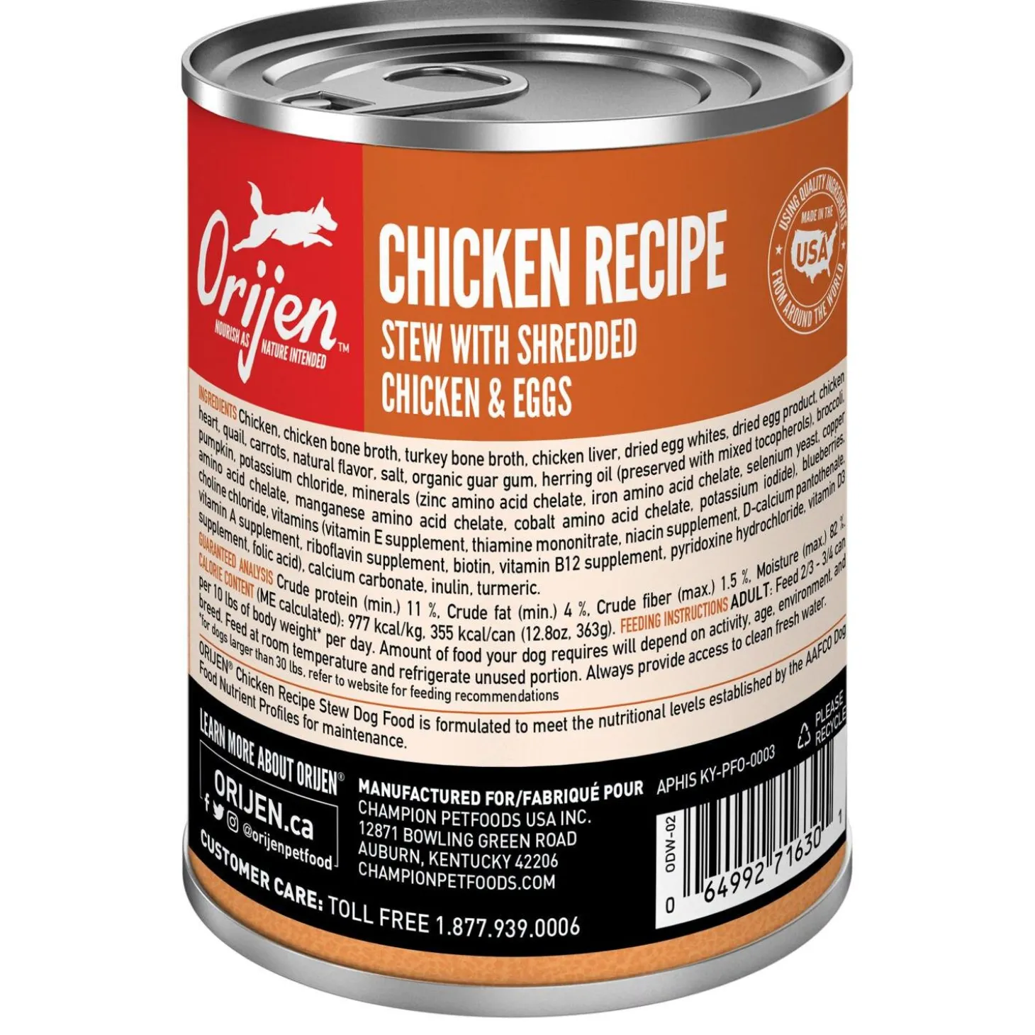Chicken Recipe with Shredded Chicken & Eggs Dog Food