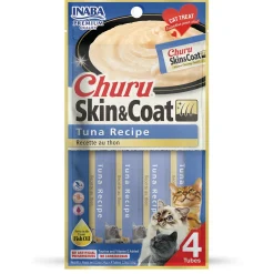 Churu Skin & Coat Tuna Recipe Cat Treats