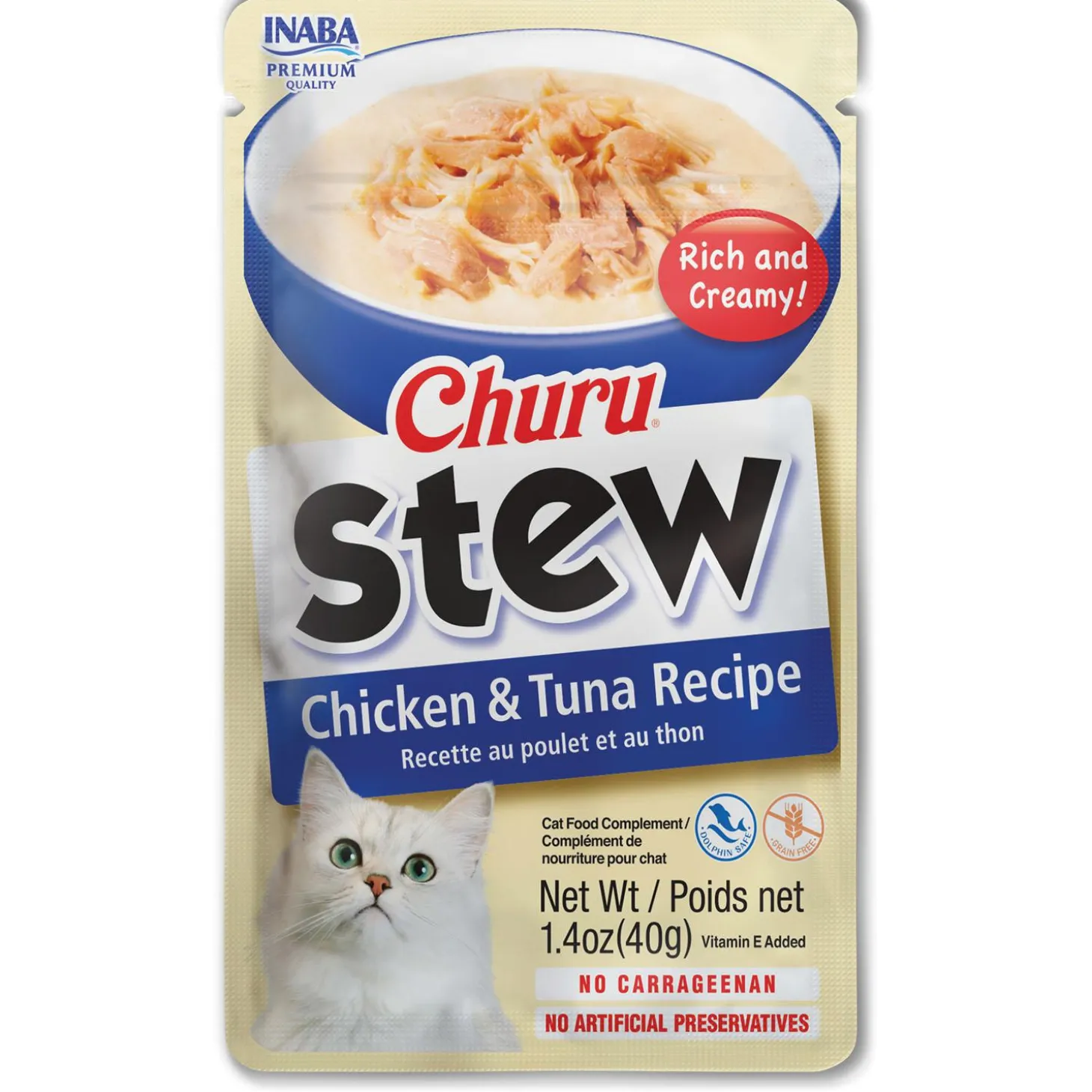 Churu Stew Chicken & Tuna Recipe Cat Food Topper