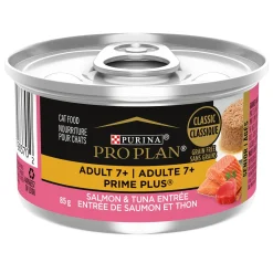 Classic 7+ Prime Plus Salmon & Tuna Entree Senior Cat Food