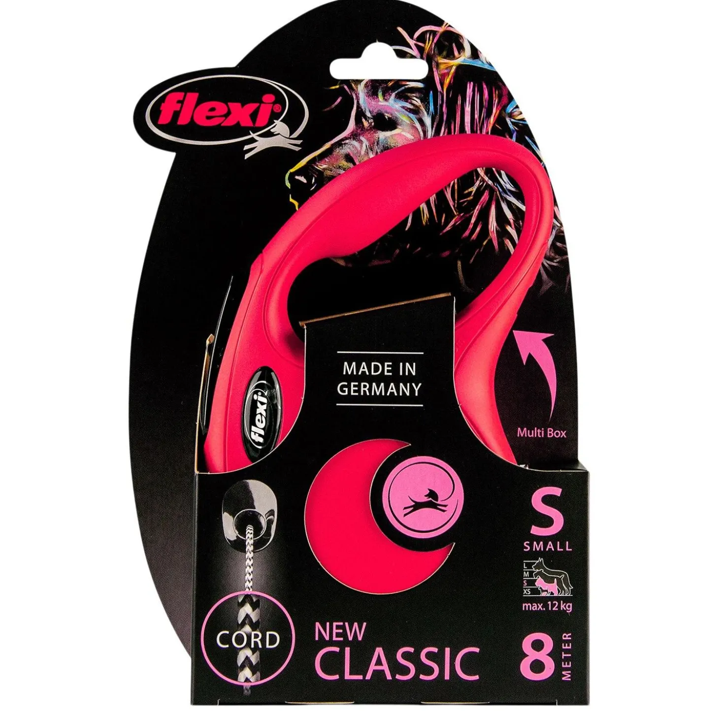 Classic Cord Leashes 26ft Red