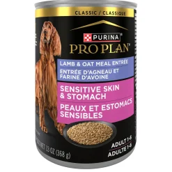 Classic Sensitive Skin & Stomach Lamb & Oat Meal Entree Adult Dog Food