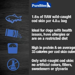 Cod Skin Jerky Dog Treats