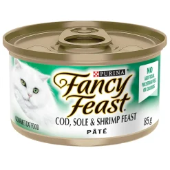 Cod, Sole & Shrimp Feast Pate Adult Cat Food