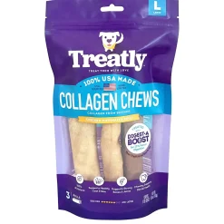 Collagen Chews Chicken Marinade Rolls Large Dog Treats