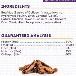 Collagen Chews Rolls Coated with Chicken Large Dog Treats