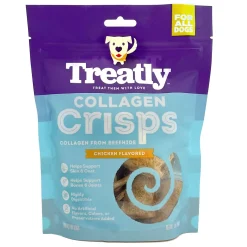 Collagen Crisps Chicken Flavored Dog Treats
