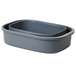 Collapsible Charcoal Grey Food Container
