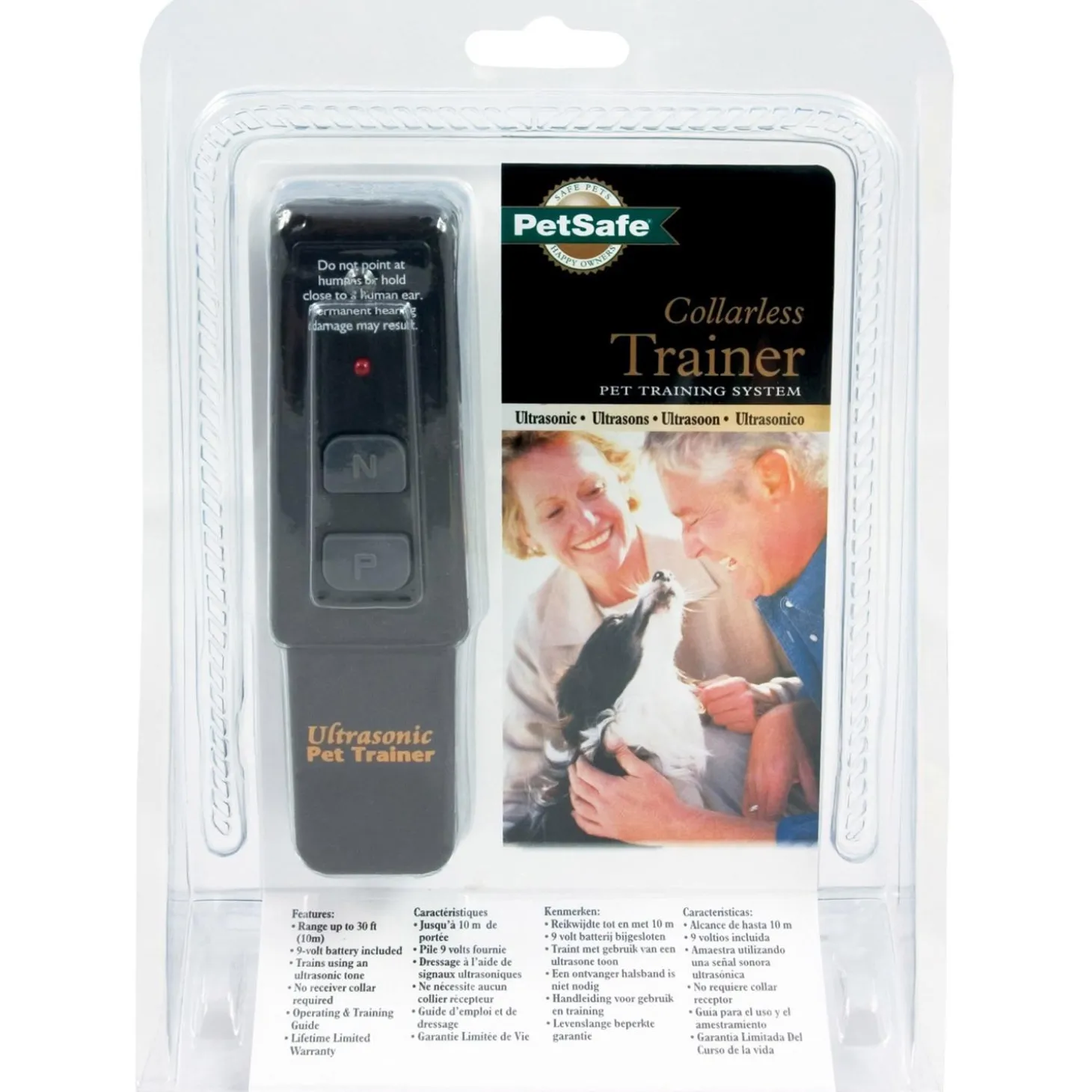 Collarless Ultrasonic Remote Dog Trainer
