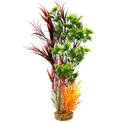 ColorBurst Florals Highland Heart Leaf - Red