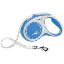 Comfort Tape Leash 16ft Blue