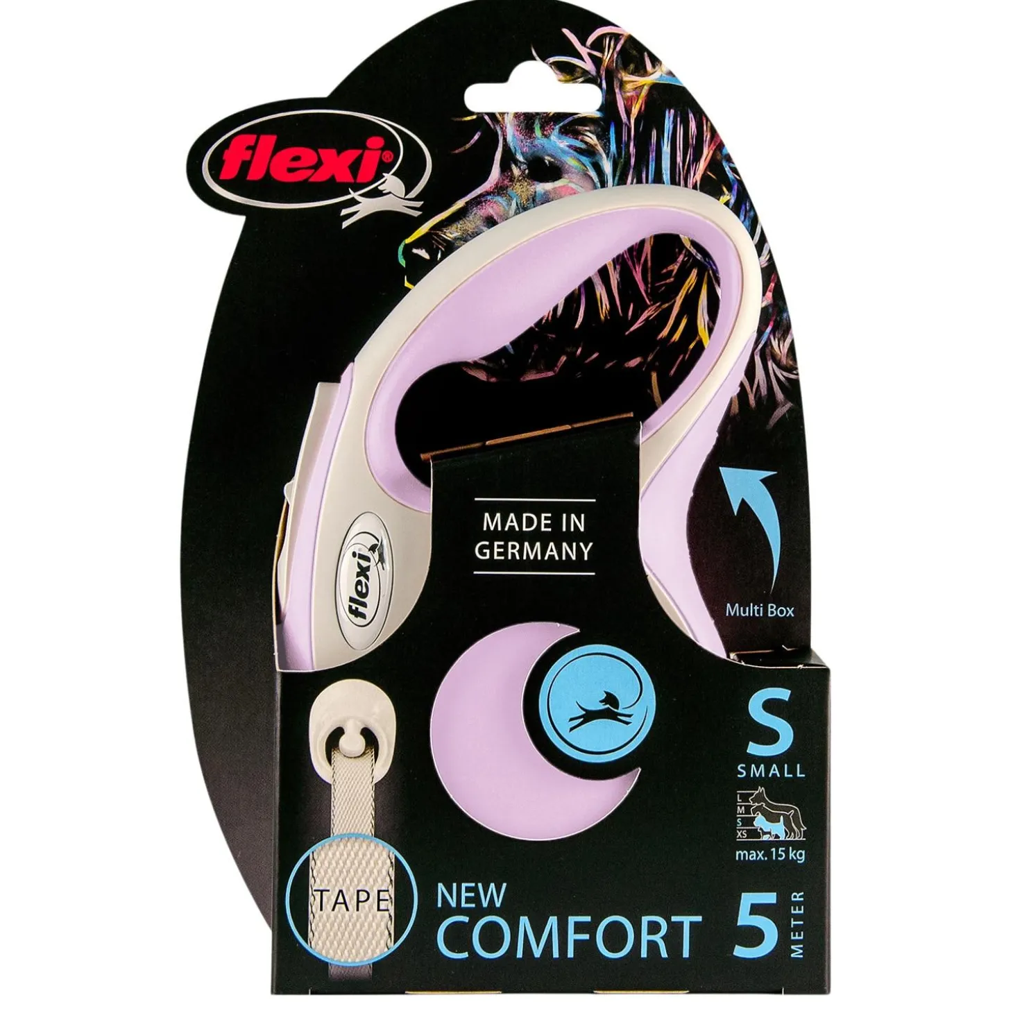 Comfort Tape Leash 16ft Pink
