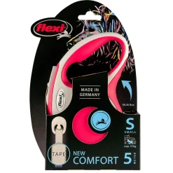 Comfort Tape Leash 16ft Red