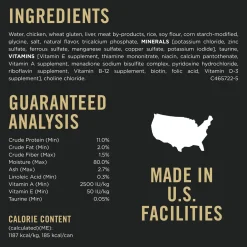 Complete Essentials Chicken & Rice Entree Adult Cat Food