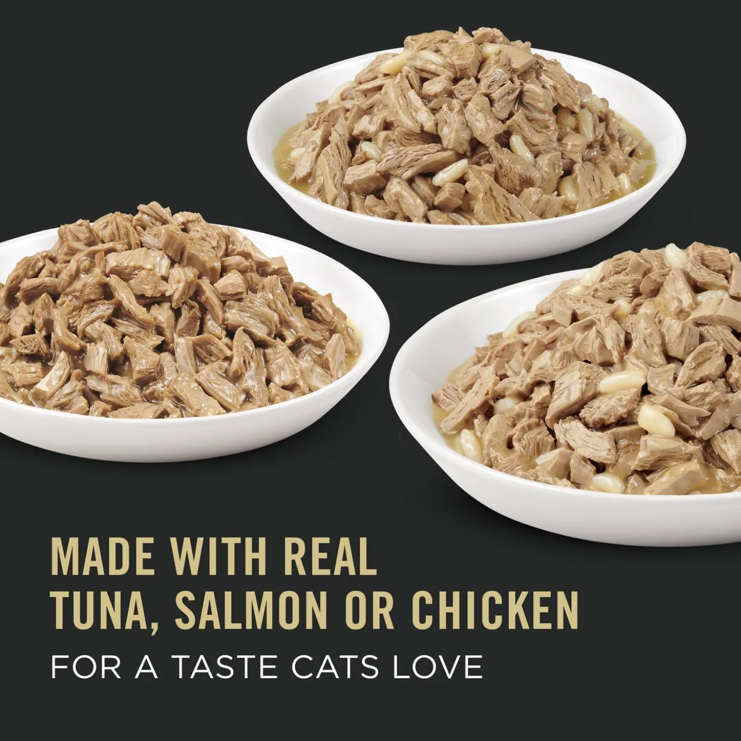 Complete Essentials Tuna, Salmon & Chicken Variety Pack Adult Cat Food