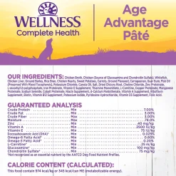 Complete Health Age Advantage Recipe Pate Adult 7+ Dog Food
