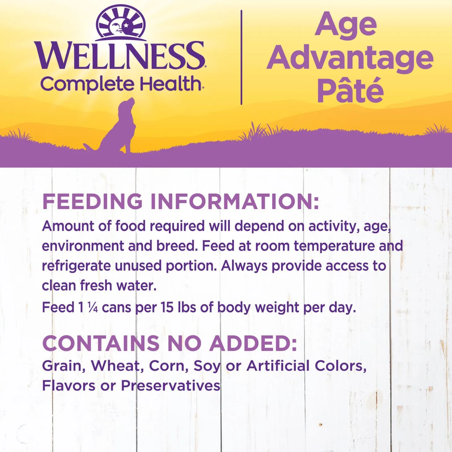 Complete Health Age Advantage Recipe Pate Adult 7+ Dog Food