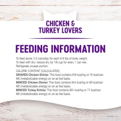 Complete Health Chicken & Turkey Lovers Variety Pack Adult Cat Food