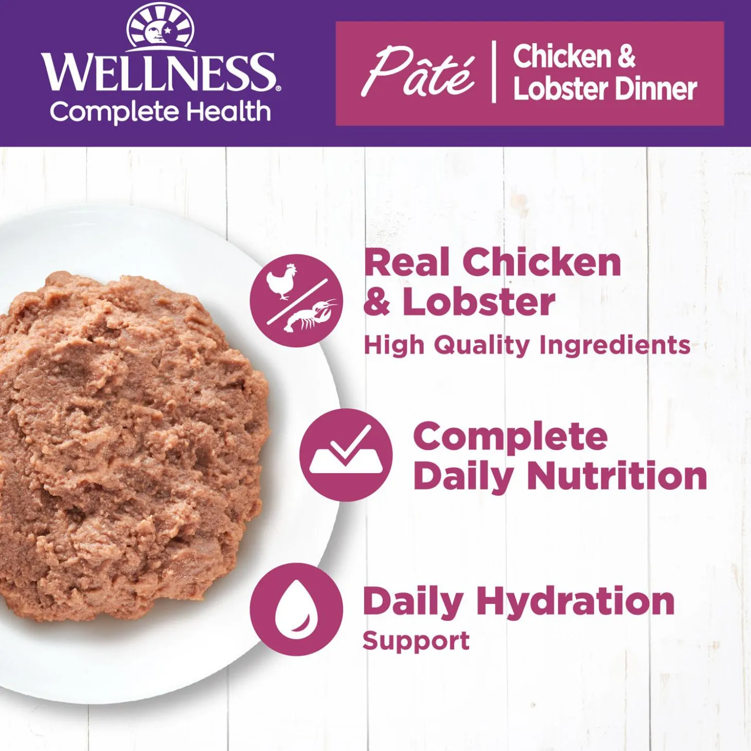 Complete Health Chicken & Lobster Pate Adult Cat Food