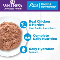 Complete Health Chicken & Herring Dinner Pate Adult Cat Food