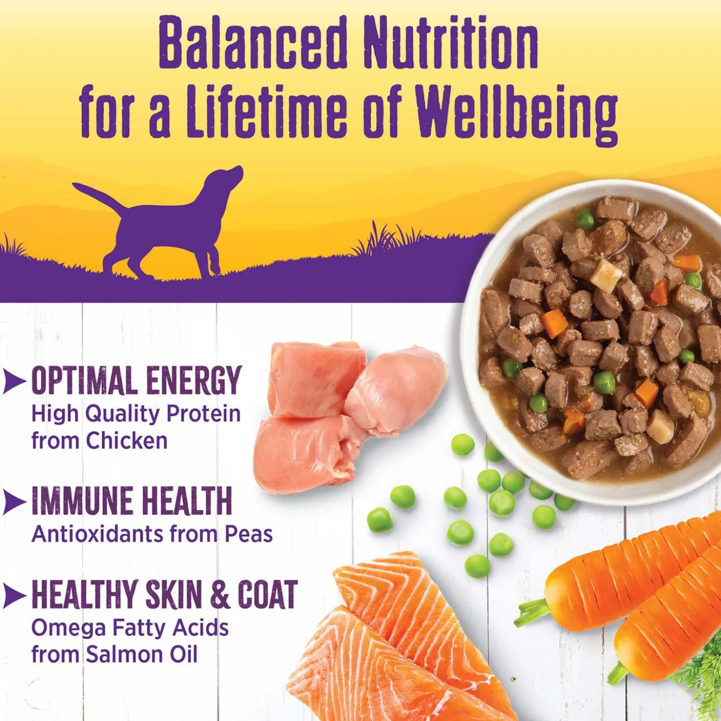 Complete Health Chicken Stew with Peas & Carrots Dog Food