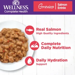 Complete Health Gravies Salmon Entree Adult Cat Food