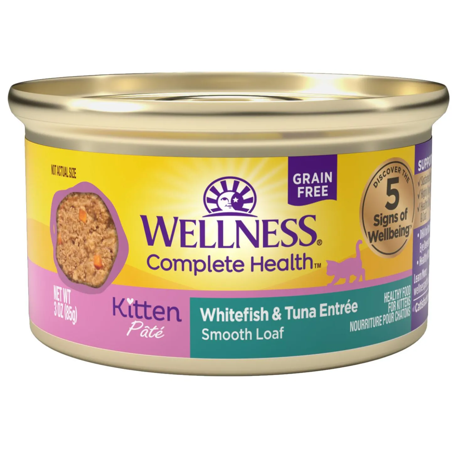 Complete Health Kitten Pate Whitefish & Tuna Entree Kitten Cat Food