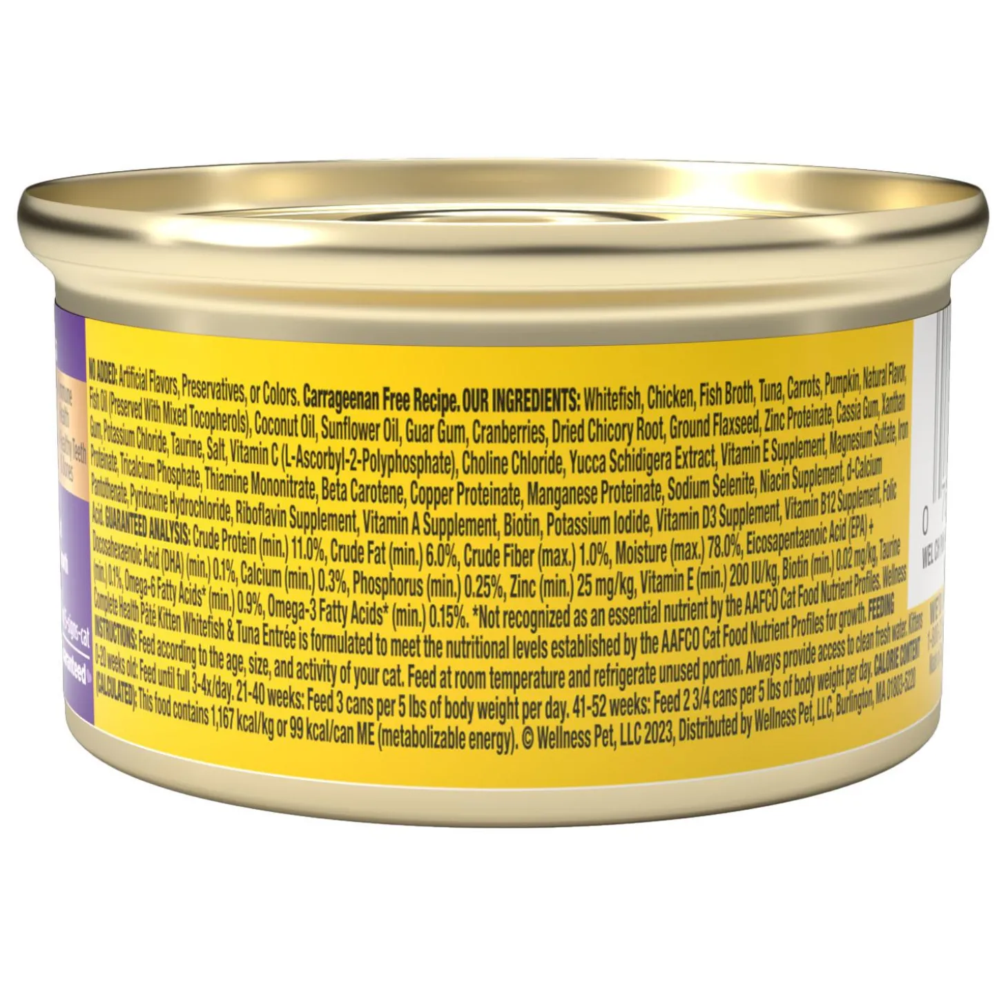 Complete Health Kitten Pate Whitefish & Tuna Entree Kitten Cat Food