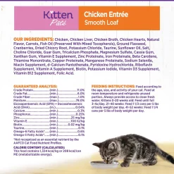 Complete Health Kitten Pate Chicken Entree Kitten Cat Food