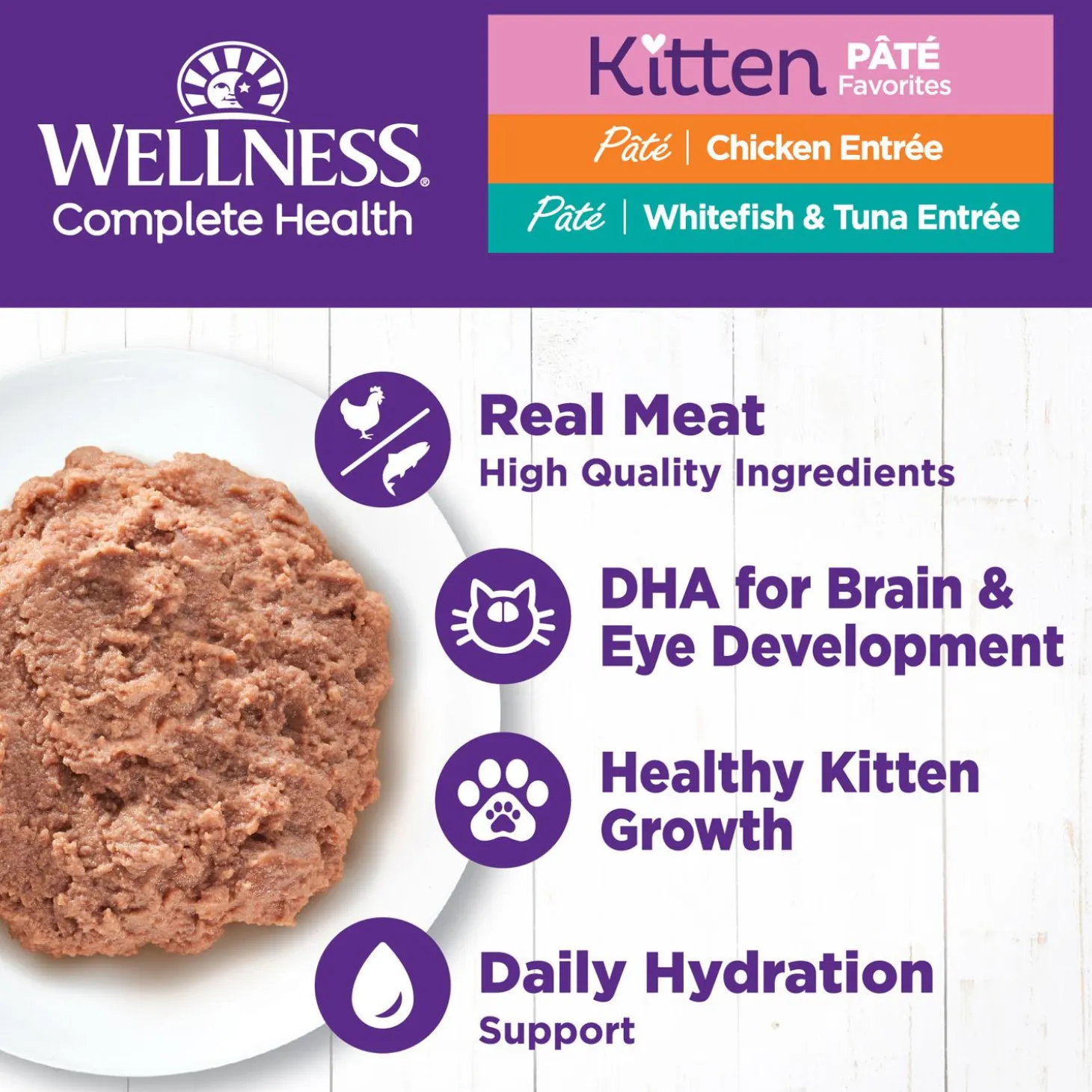 Complete Health Pate Favourites Variety Pack Kitten Cat Food