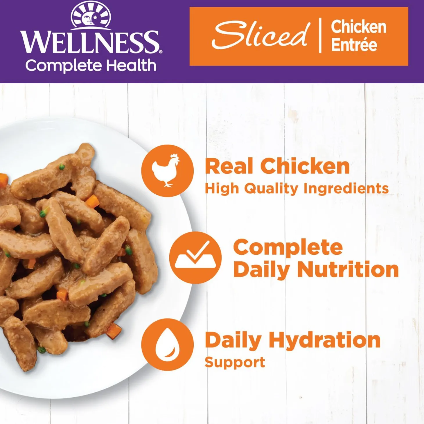 Complete Health Sliced Chicken Entree Adult Cat Food