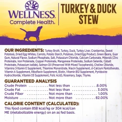 Complete Health Turkey & Duck Stew with Cranberries & Sweet Potato Dog Food