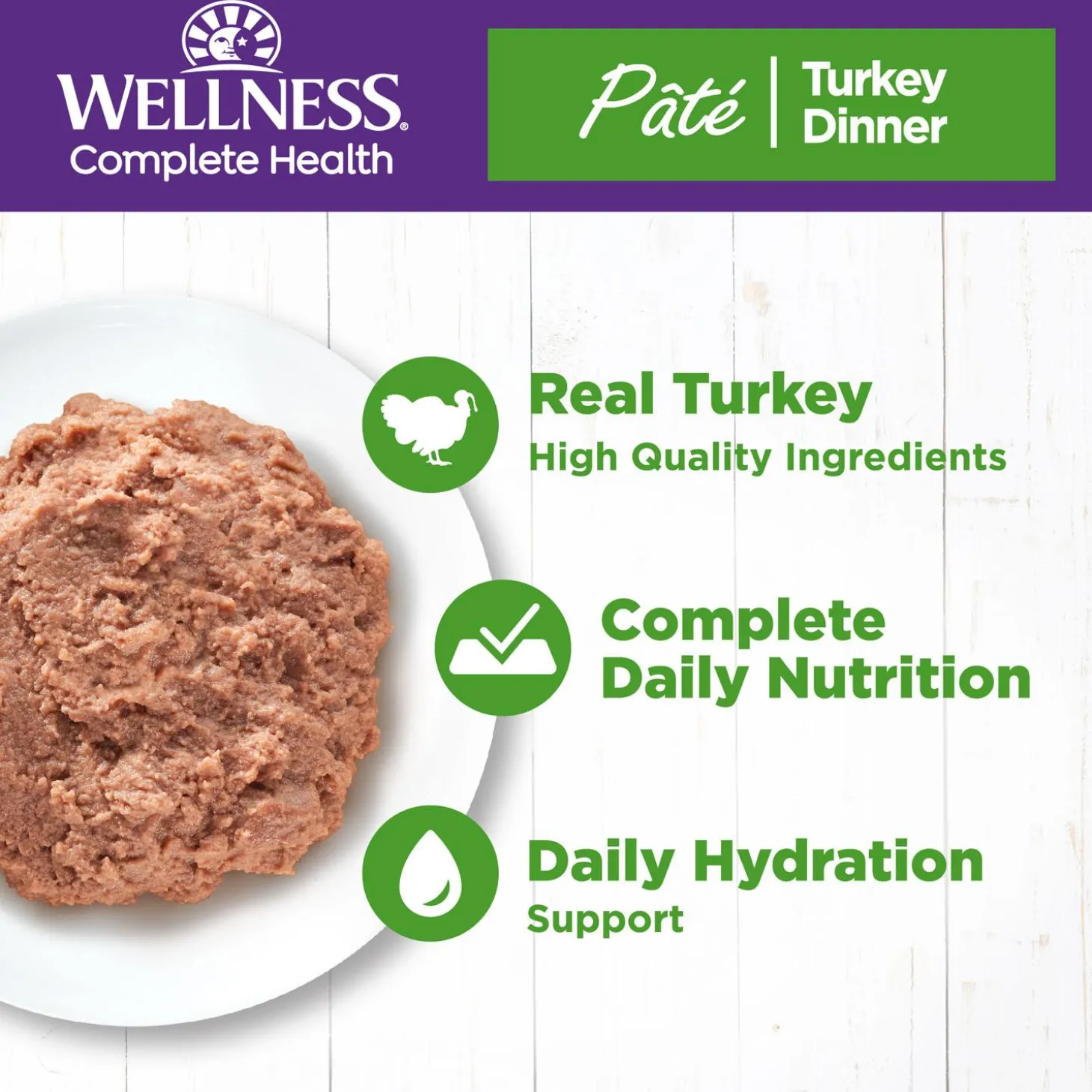 Complete Health Turkey Dinner Pate Adult Cat Food