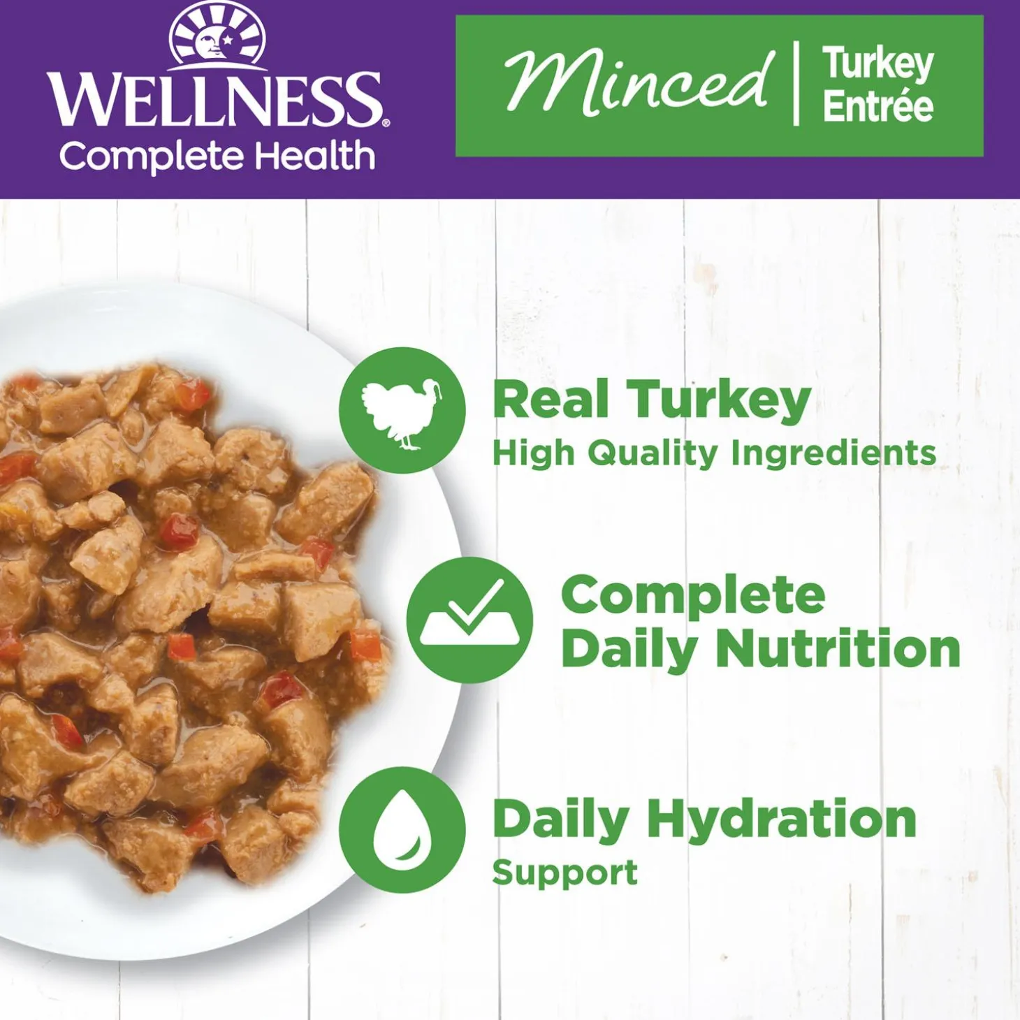 Complete Health Turkey Entree Minced Adult Cat Food