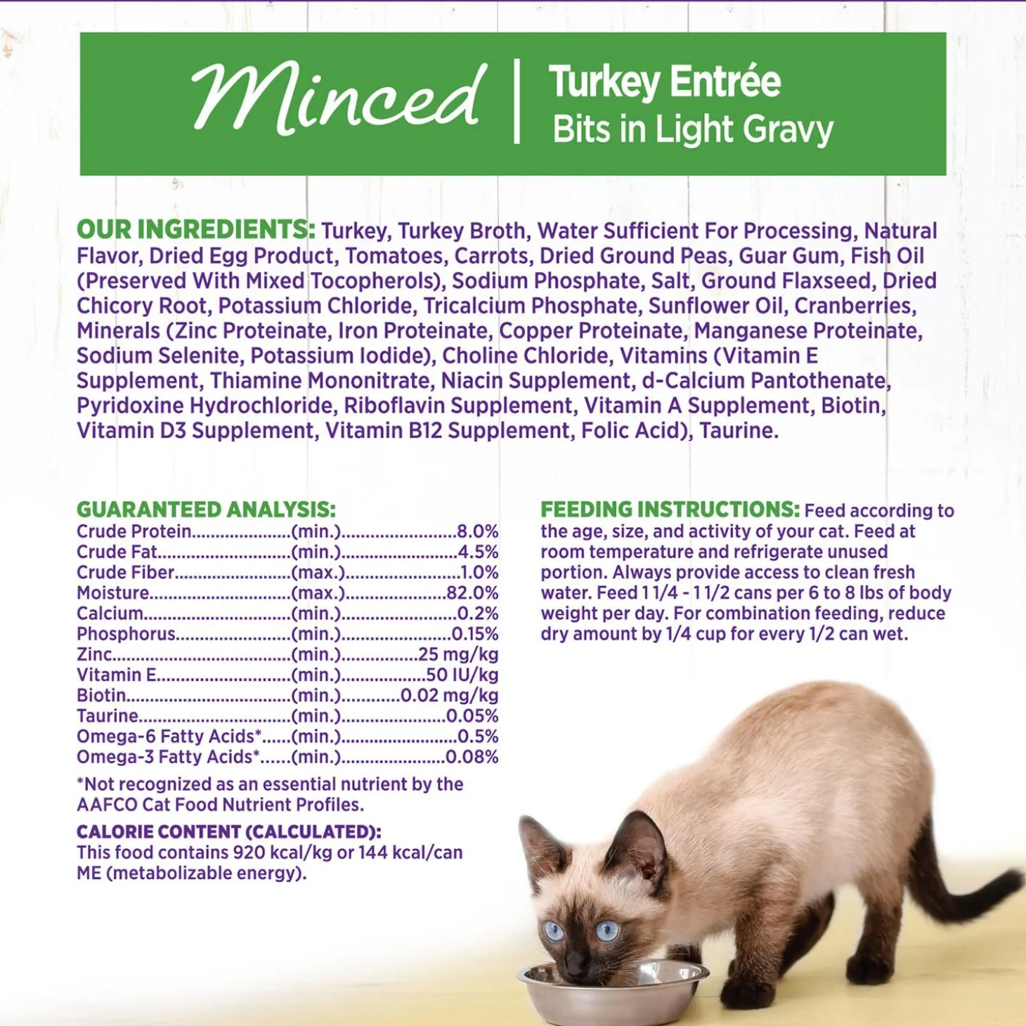Complete Health Turkey Entree Minced Adult Cat Food