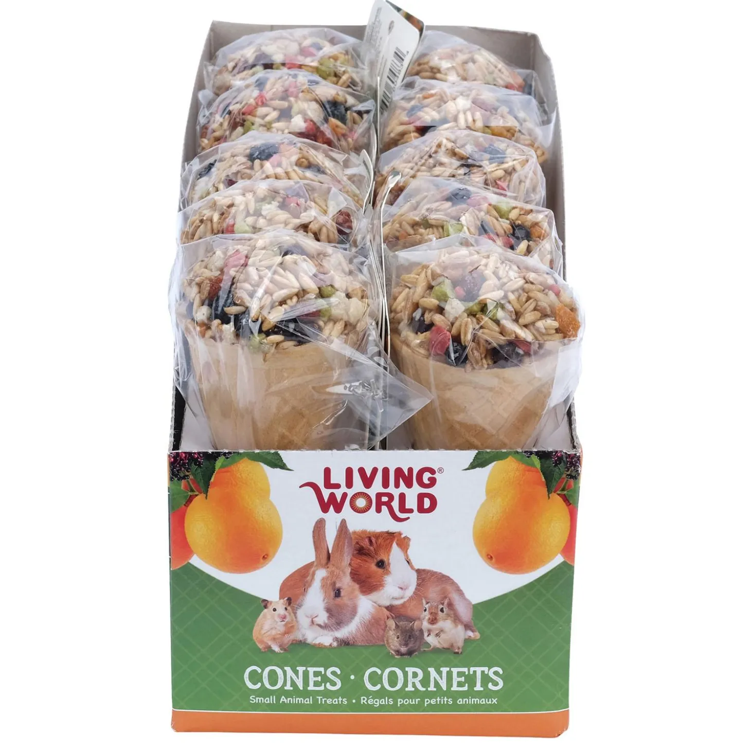 Cone Fruit Flavour Small Pet Treat