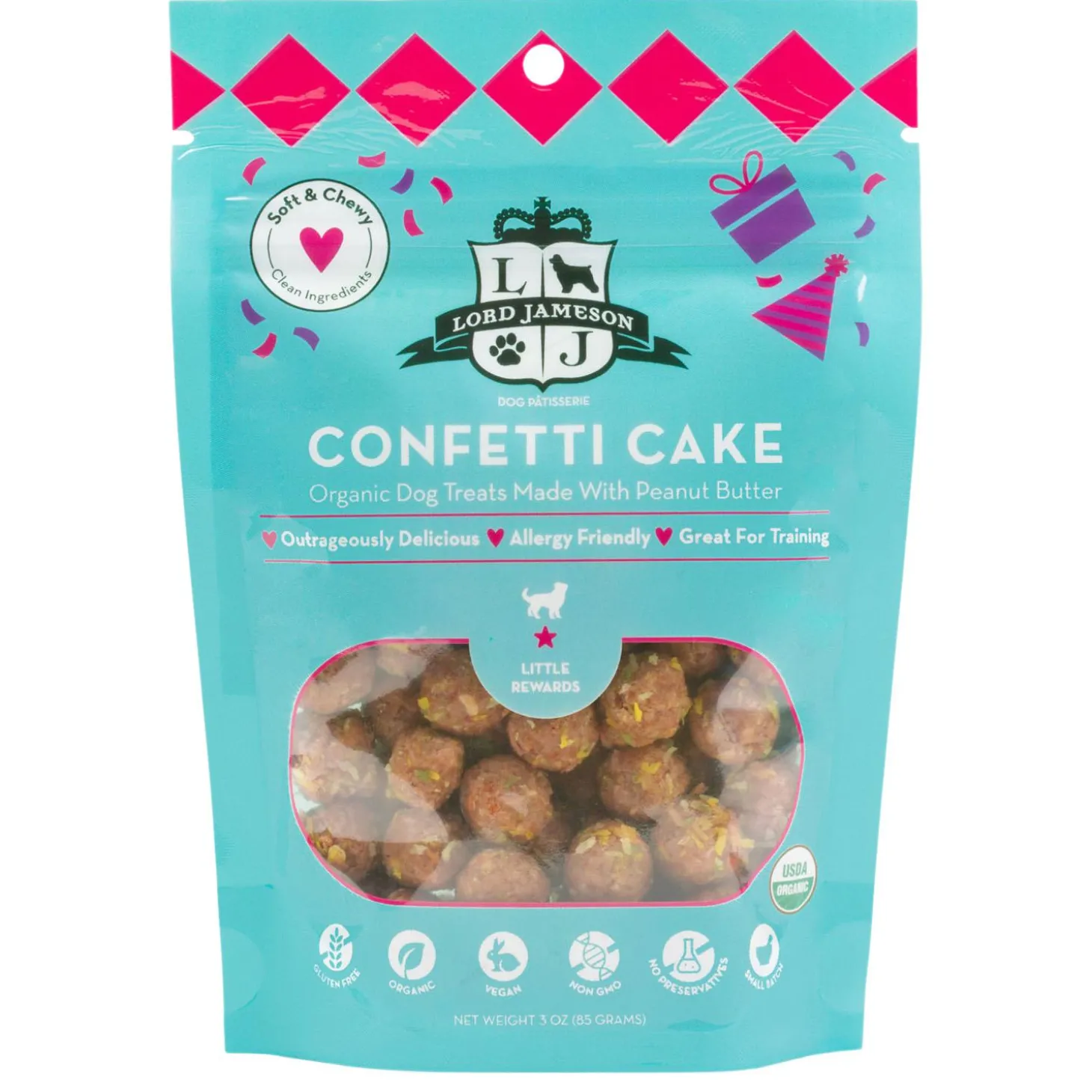 Confetti Cake Dog Treats
