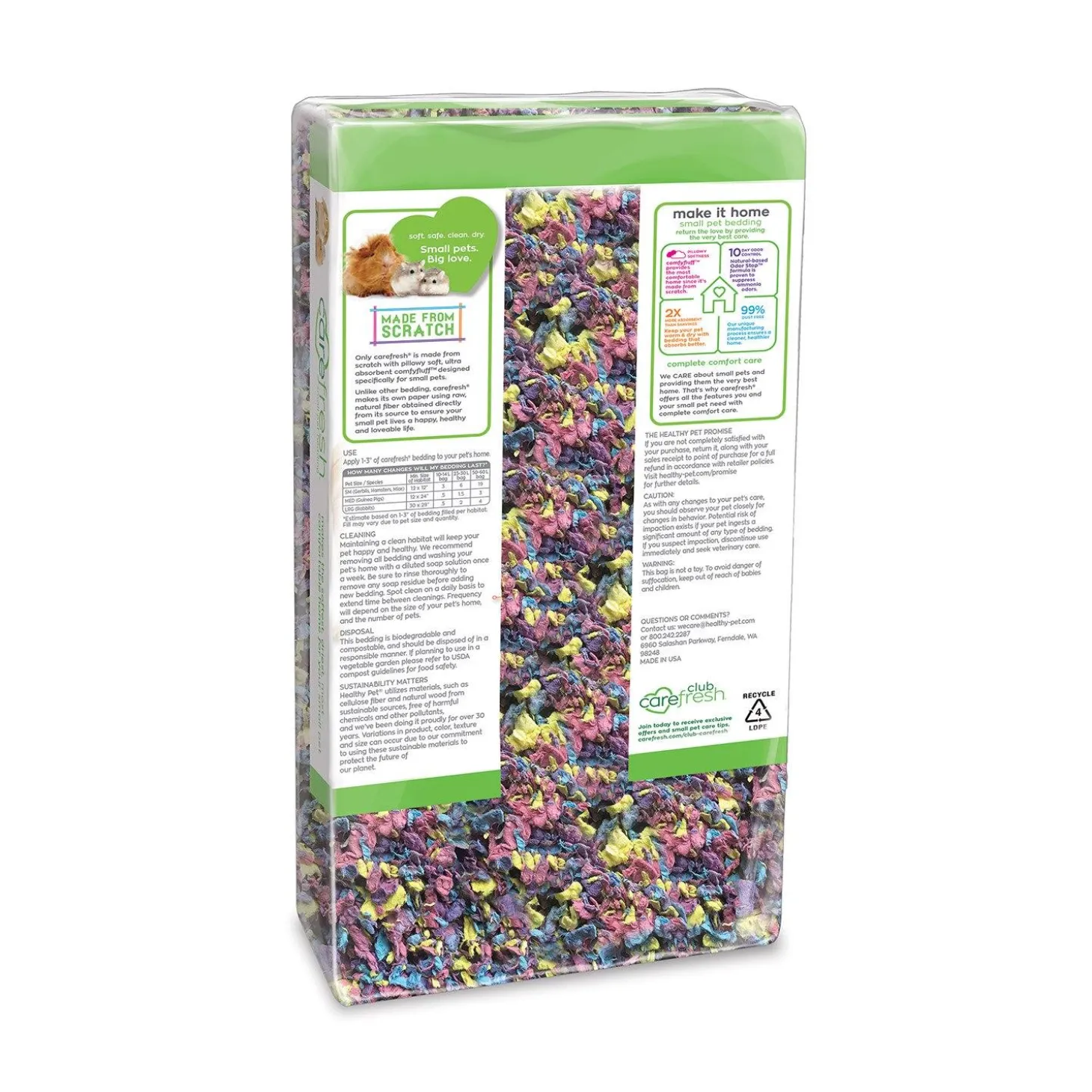 Confetti Small Animal Bedding