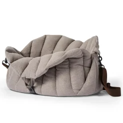 Convertible Taupe Travel Tote