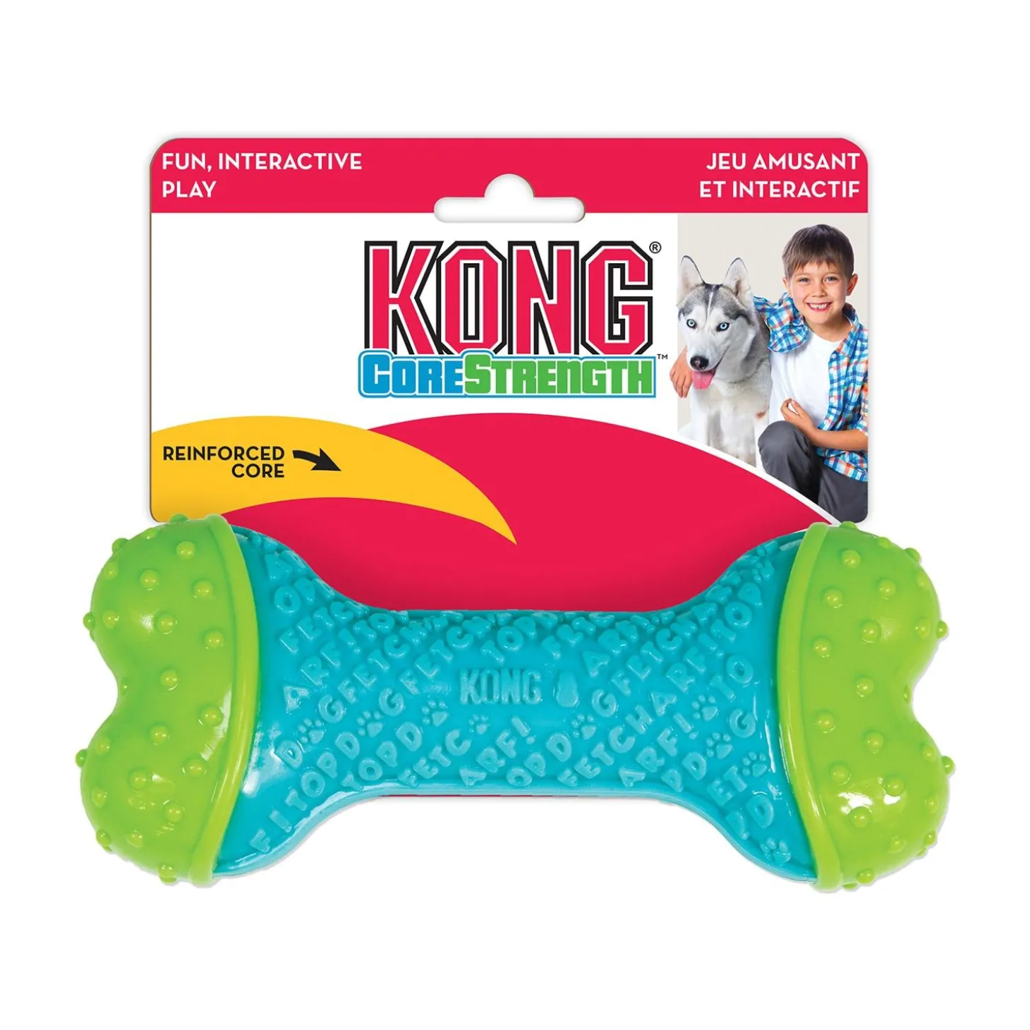 Core Strength Bone Dog Toy