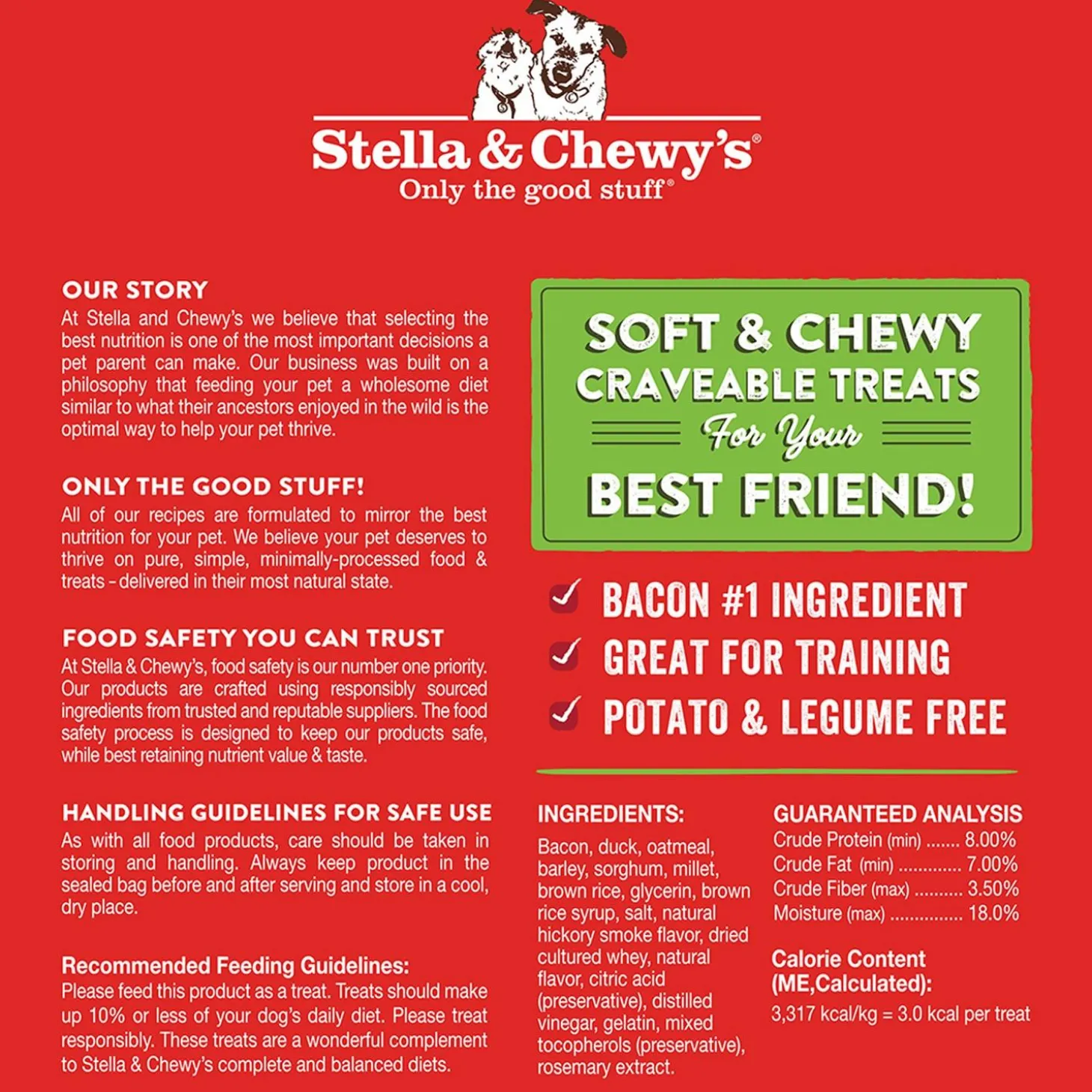 Crav'n Bac'n Bites Bacon & Duck Recipe