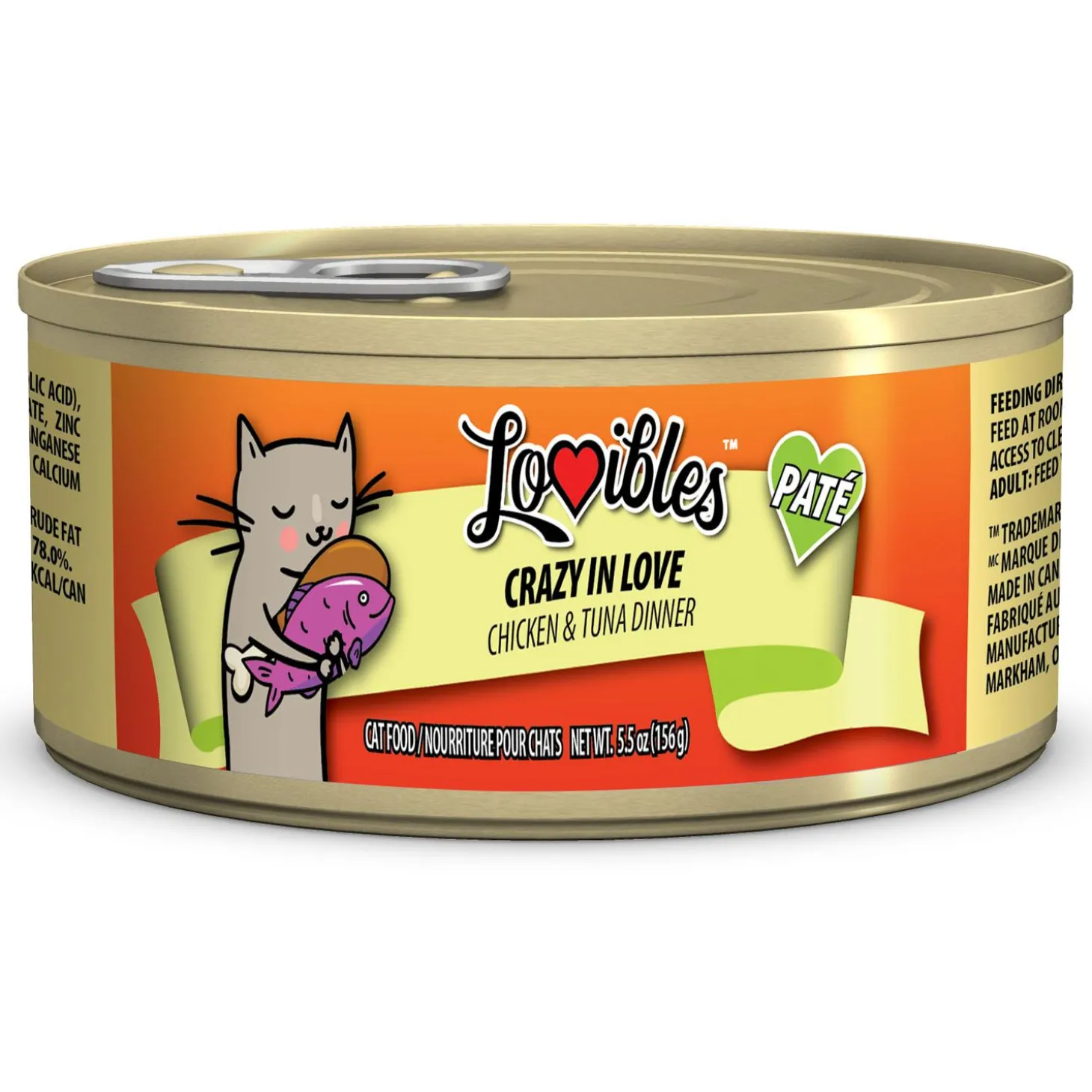 Crazy In Love Chicken & Tuna Dinner Cat Food