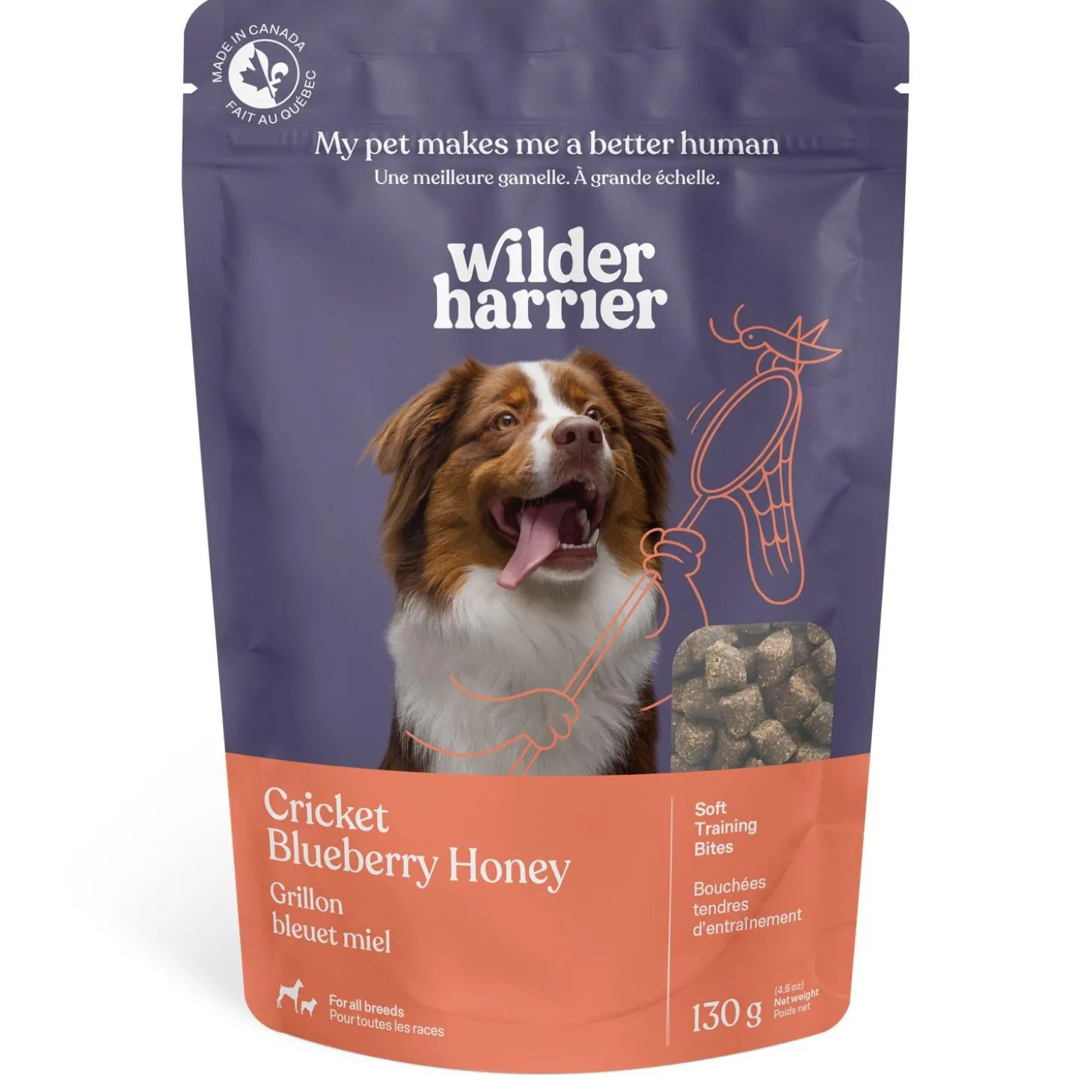 Cricket Blueberry & Honey Soft Training Bits Dog Treats